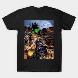 Catoween, Cats halloween T-Shirt